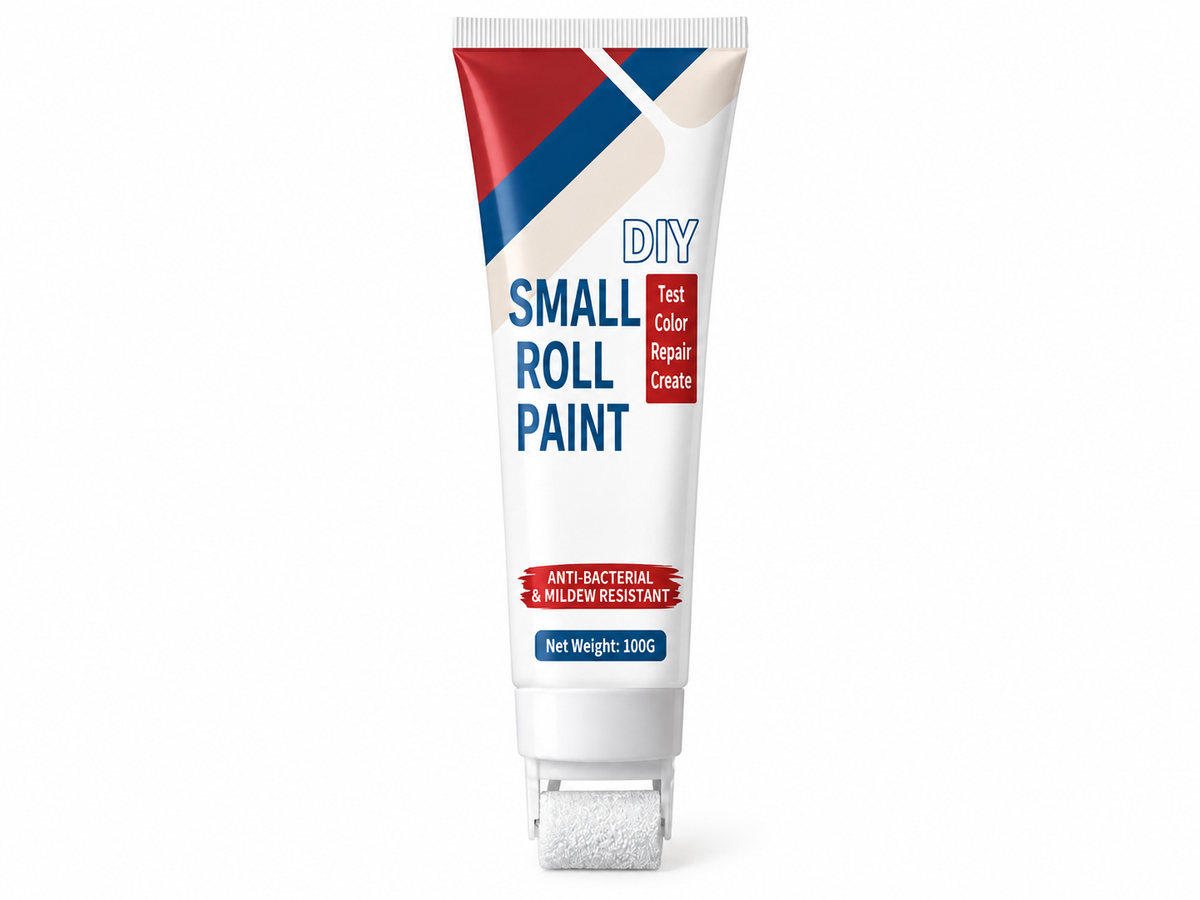 🥳2026 HOT SALE🥳💞50K+ SOLD! 🥩🍴 56% OFF!All-in-One Wall Repair Paste with Roller Brush
