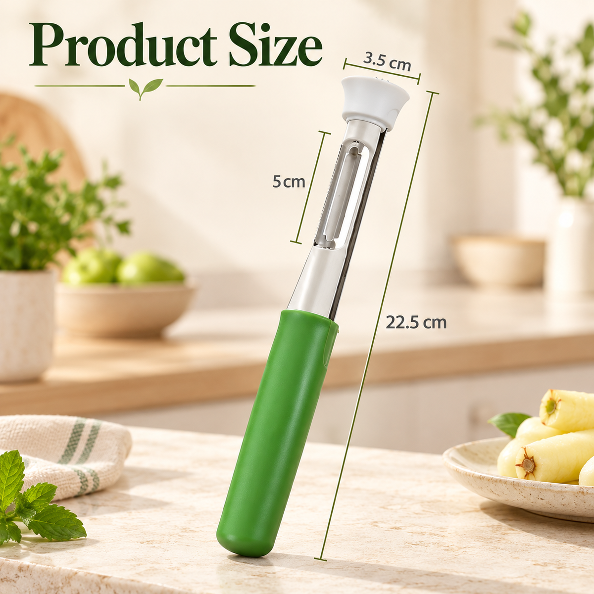 ApplePrep 2-in-1 Fruit Prep Tool 🍽️Core. Peel. Prepare. — All In One Simple Motion.