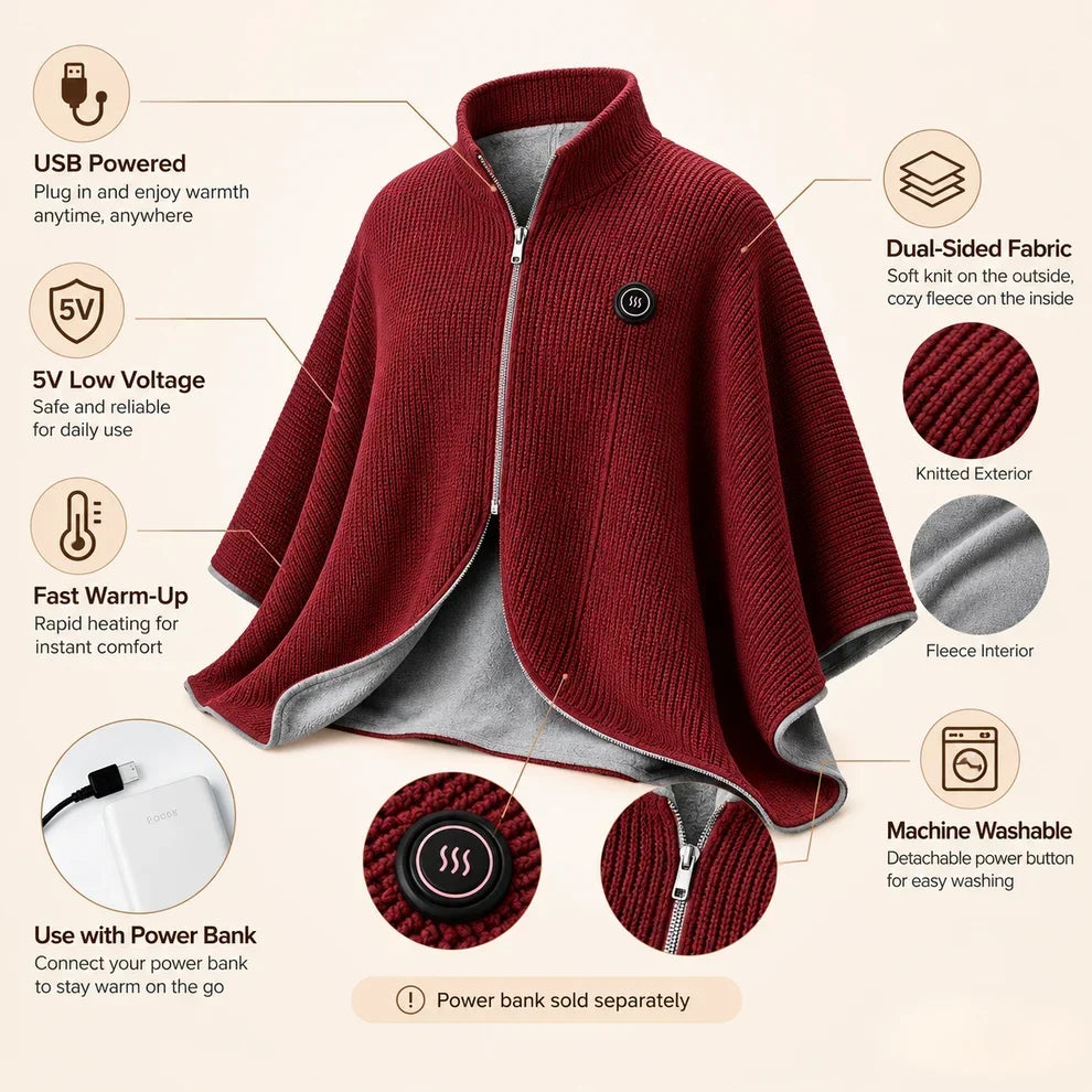 Resamosa Wearable Heated Blanket