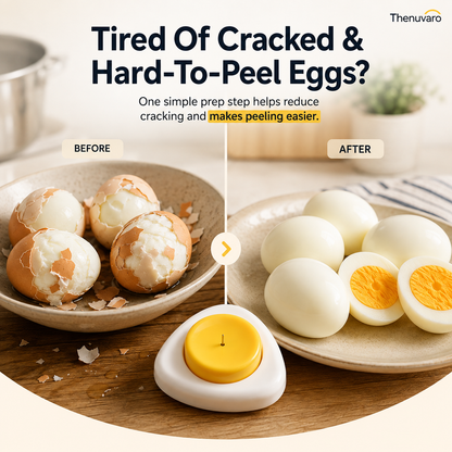 🥚 2PCS Egg Piercer for Perfect Boiled Eggs