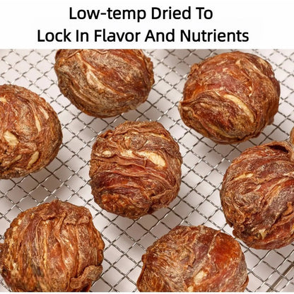 Natural Duck Jerky Dental Chew Ball