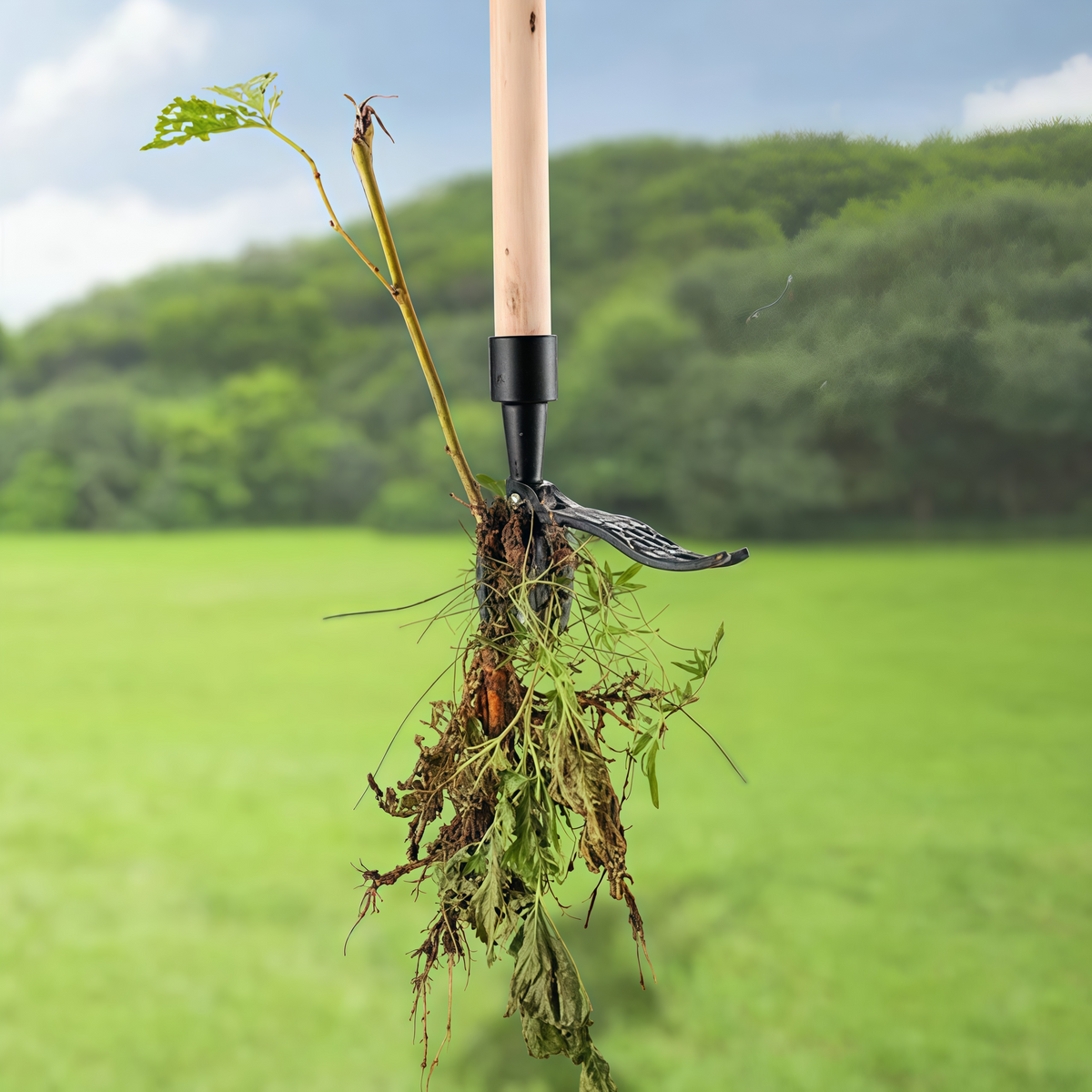 RootMaster Garden Weed Puller - Easy Root Removal Tool for a Cleaner Garden 🔥