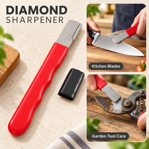 Professional Grade Diamond Knife Sharpener Set (Model 2026, Suitable for Kitchen and Outdoor Use)