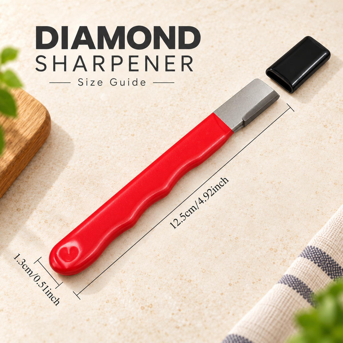 Professional Grade Diamond Knife Sharpener Set (Model 2026, Suitable for Kitchen and Outdoor Use)