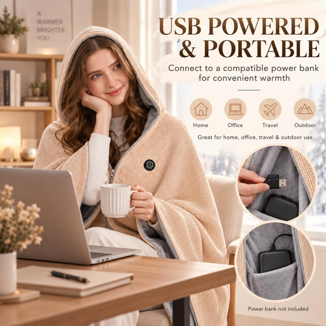 Resamosa Wearable Heated Blanket