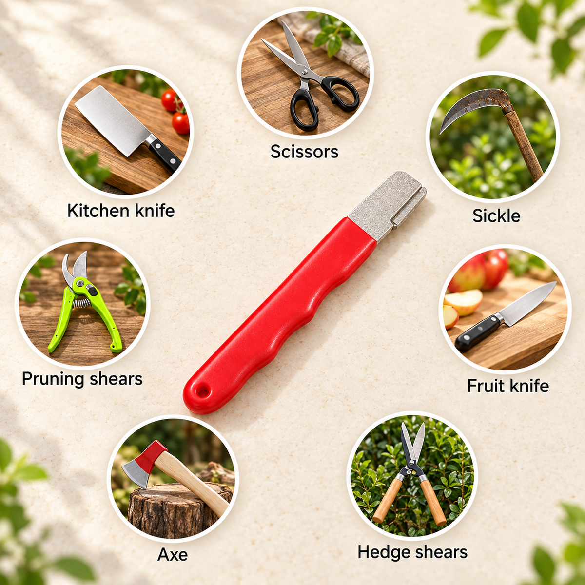 Professional Grade Diamond Knife Sharpener Set (Model 2026, Suitable for Kitchen and Outdoor Use)
