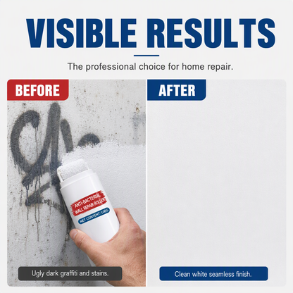 🥳2026 HOT SALE🥳💞50K+ SOLD! 🥩🍴 56% OFF!All-in-One Wall Repair Paste with Roller Brush