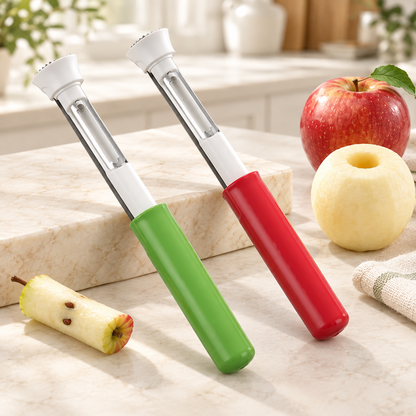 ApplePrep 2-in-1 Fruit Prep Tool 🍽️Core. Peel. Prepare. — All In One Simple Motion.
