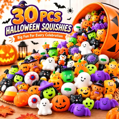 🎃 50PCS Halloween Mochi Squishy Toys