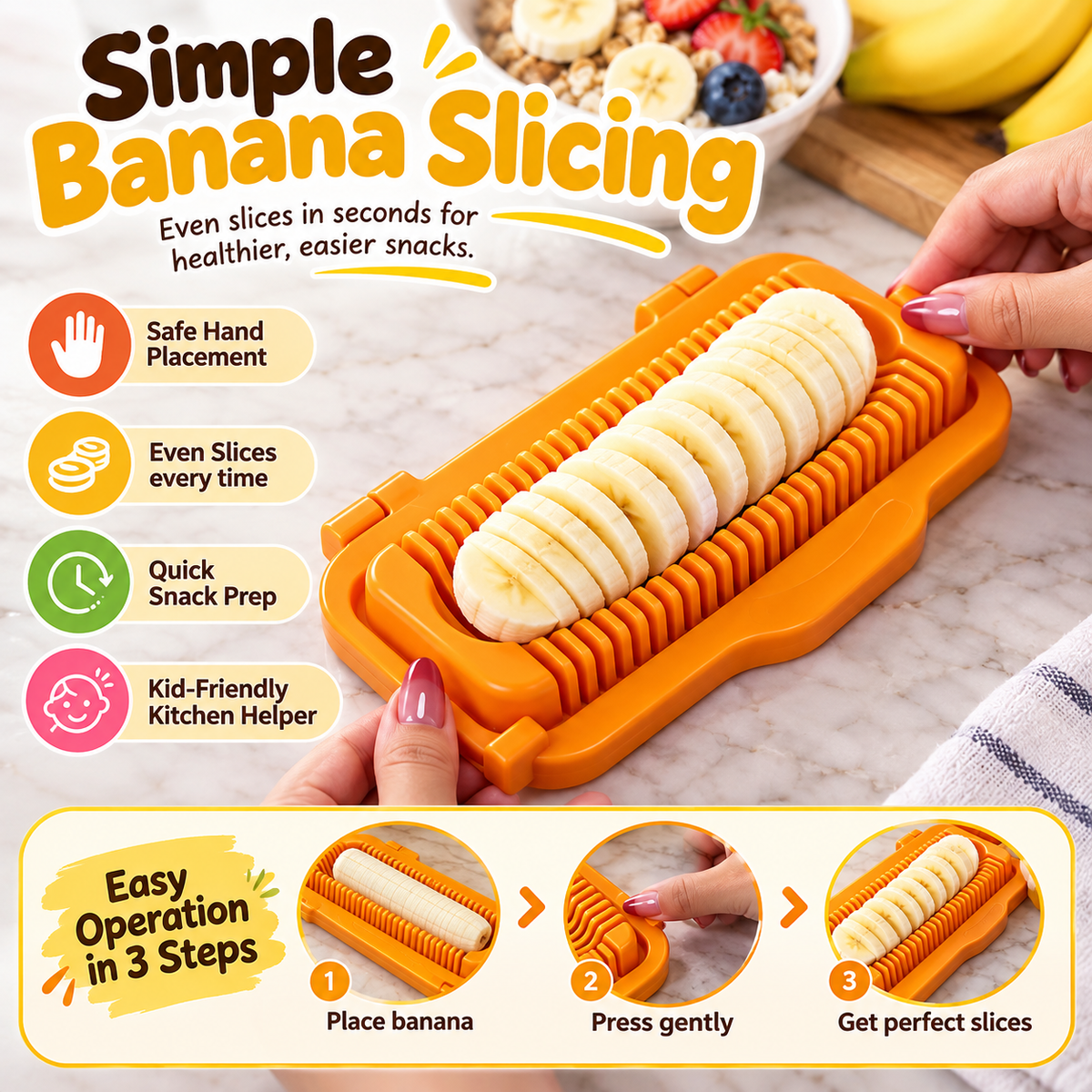 Multi-Purpose Food Slicer