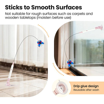 SmartFly Butterfly Cat Toy 🦋 Flutter. Chase. Exercise. — Keep Your Cat Active & Happy.