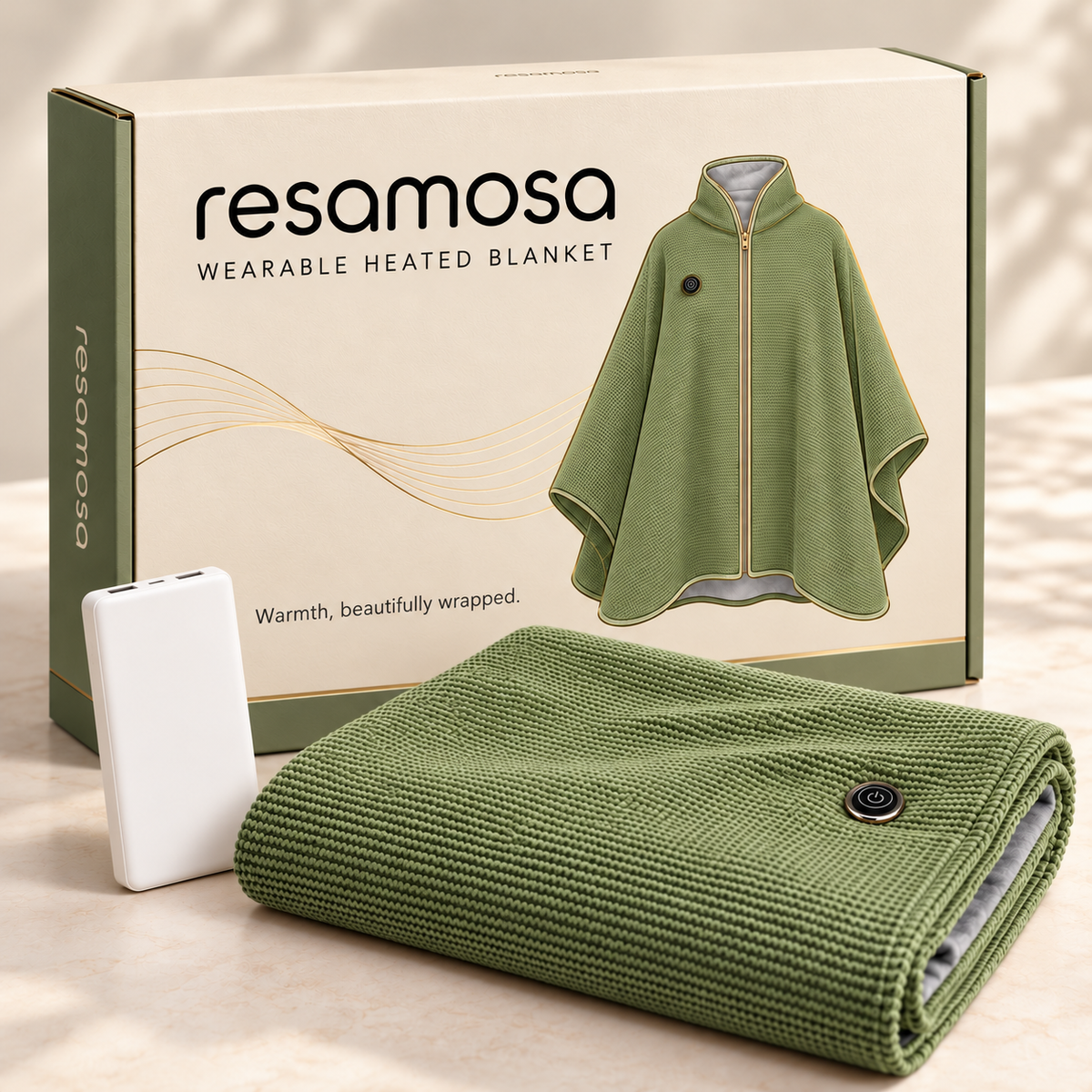 Resamosa Wearable Heated Blanket