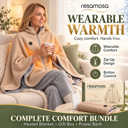 Resamosa Wearable Heated Blanket