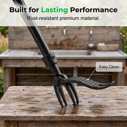RootMaster Garden Weed Puller - Easy Root Removal Tool for a Cleaner Garden 🔥