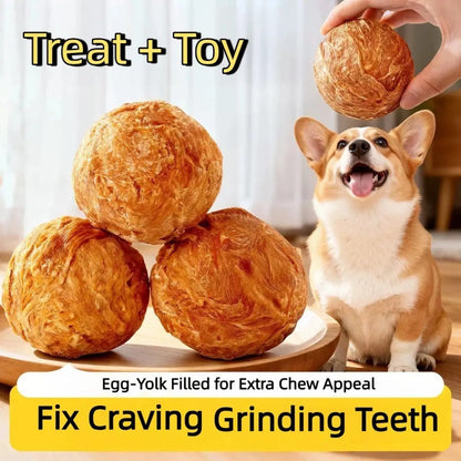 Natural Duck Jerky Dental Chew Ball
