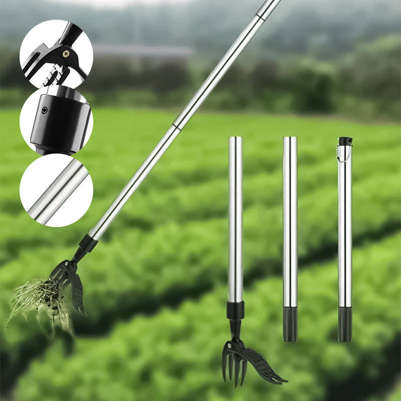 RootMaster Garden Weed Puller - Easy Root Removal Tool for a Cleaner Garden 🔥