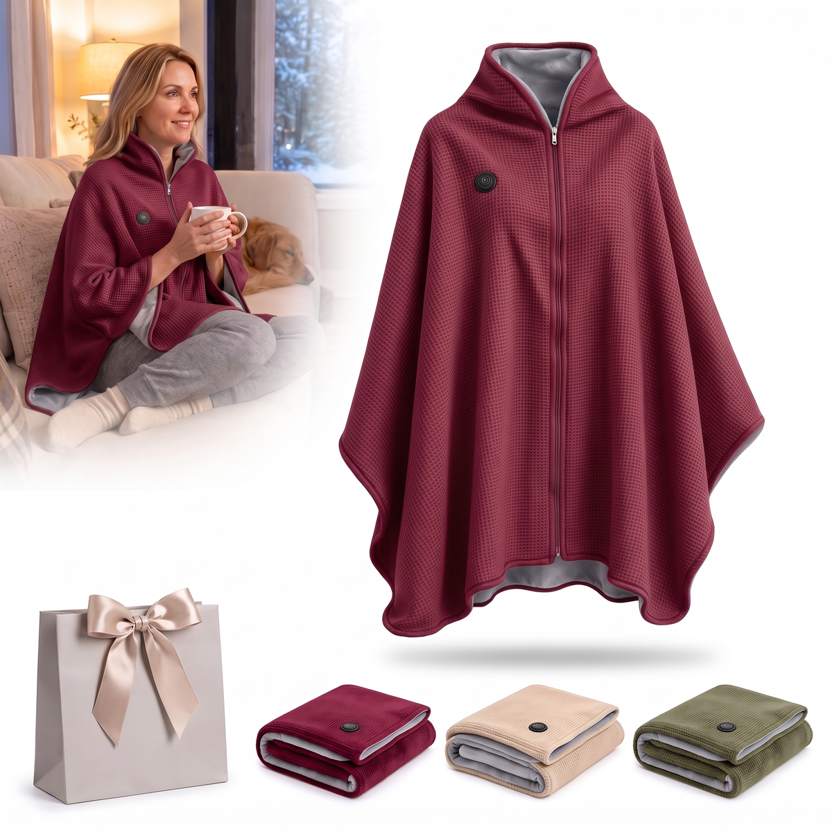 Resamosa Wearable Heated Blanket