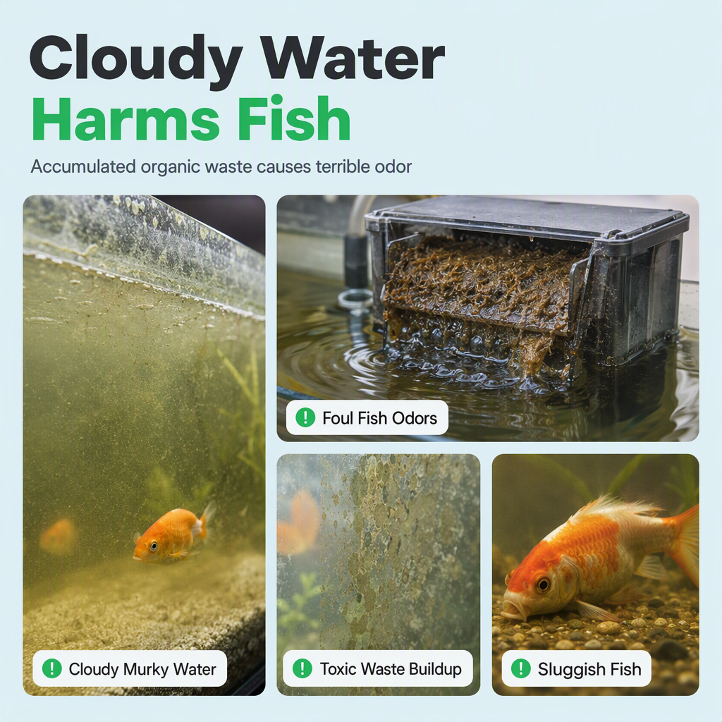 🥳2026 HOT SALE🐠💧 75% OFF! Activated Carbon Filter Cube – honeycomb filtration clears cloudy water, removes odors. Anti-crumble block for crystal-clear aquarium! 🛡️✅